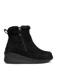 Go Soft Botki CEO-WI23-NUREN-01 Czarny. Kolor: czarny. Materiał: skóra, nubuk #1