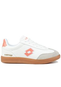 LOTTO - Buty damskie sportowe Lotto VINTAL MF. Kolor: pomarańczowy, biały, wielokolorowy. Sport: turystyka piesza