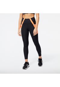 Legginsy sportowe SOFT czarne wysoki stan