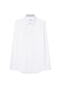 Seidensticker Koszula 01.253480 Biały Shaped Fit. Kolor: biały. Materiał: bawełna #4