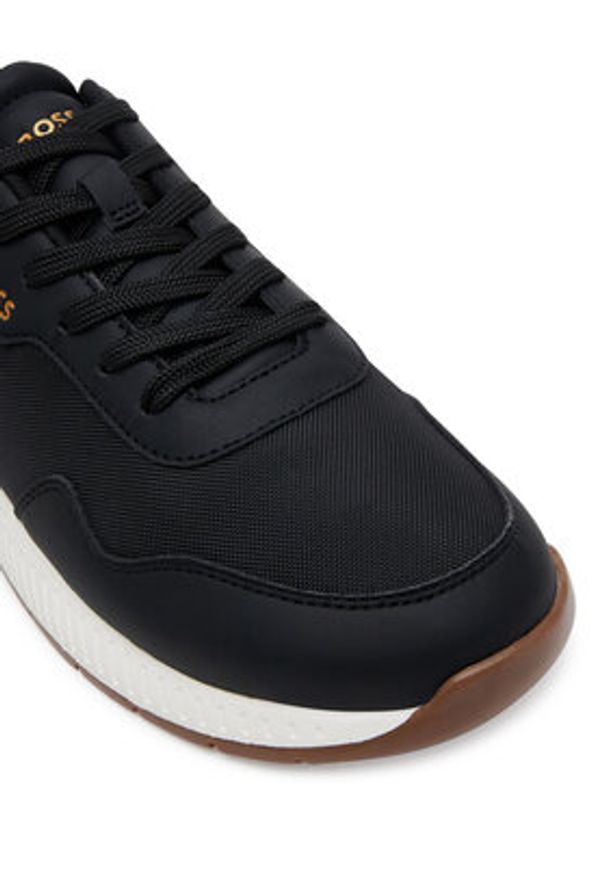 BOSS Sneakersy Titanium 50536481 Czarny. Kolor: czarny. Materiał: materiał