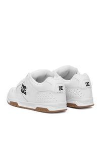DC Shoes Sneakersy EO-DC COILER DC03011101 Biały. Kolor: biały. Materiał: skóra #5