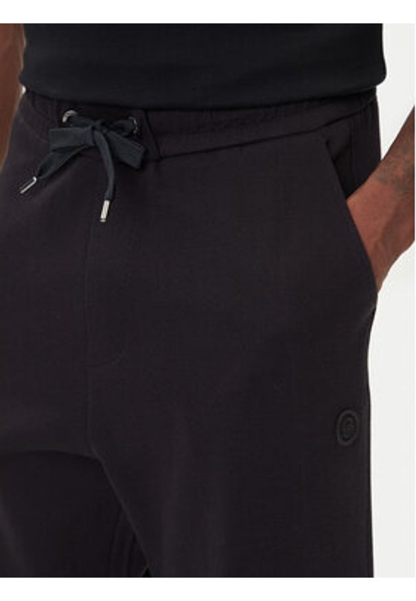 BOSS Spodnie dresowe C-Locsin 116 50544109 Czarny Regular Fit. Kolor: czarny. Materiał: bawełna