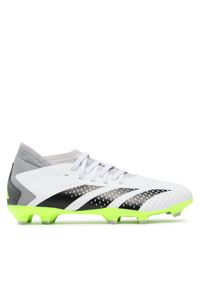 Adidas - adidas Buty do piłki nożnej Predator Accuracy.3 Firm Ground GZ0024 Biały. Kolor: biały. Materiał: materiał
