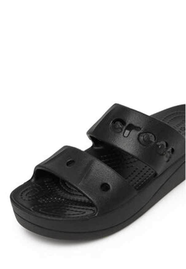 Crocs Klapki BAYA PLATFORM SANDAL 208188-001 Czarny. Kolor: czarny. Obcas: na platformie
