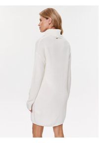 Liu Jo Sukienka dzianinowa MF3076 MA51I Biały Relaxed Fit. Kolor: biały. Materiał: dzianina, syntetyk #5