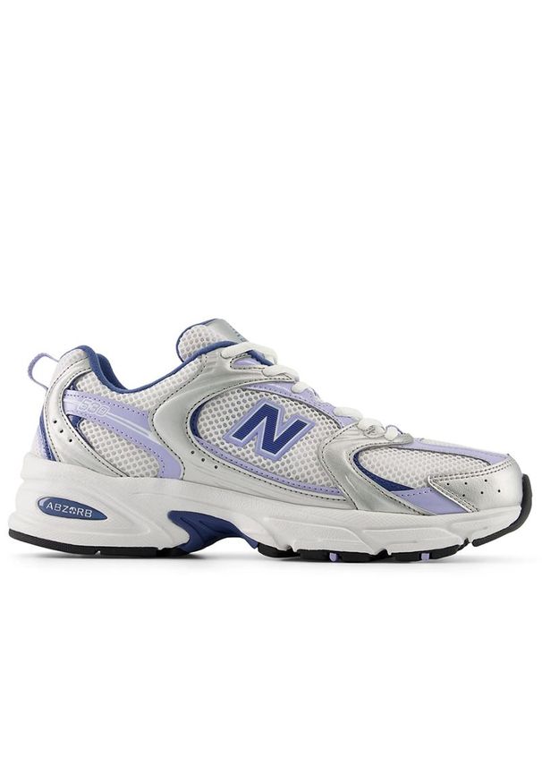 Buty unisex New Balance U53052N - białe. Kolor: biały. Materiał: materiał, syntetyk. Szerokość cholewki: normalna. Sport: turystyka piesza