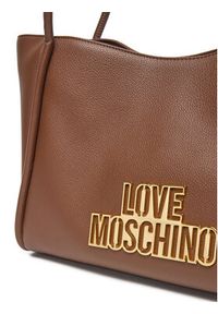 Love Moschino - LOVE MOSCHINO Torebka JC4334PP0LKO0301 Brązowy. Kolor: brązowy. Materiał: skórzane #4