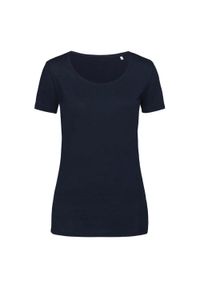Stedman - Koszulka Damska Finest Cotton T-shirt. Kolor: niebieski. Sport: turystyka piesza #1