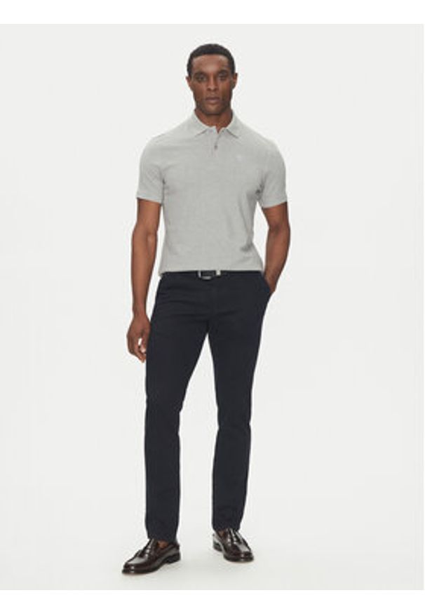 Barbour Polo Original Sports MML0358GY52 Szary Tailored Fit. Typ kołnierza: polo. Kolor: szary. Materiał: bawełna