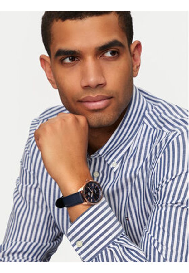 Casio Zegarek Ediffice Classic EFV-150CL-2AVUEF Granatowy. Kolor: niebieski
