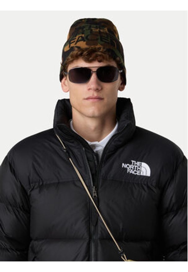The North Face Czapka Highline NF0A7WLA Czarny. Kolor: czarny. Materiał: poliester, materiał