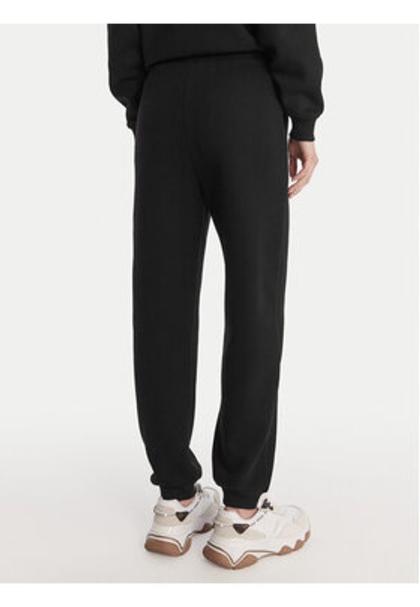 Guess Spodnie dresowe V6RB15 K9V31 Czarny Regular Fit. Kolor: czarny. Materiał: bawełna