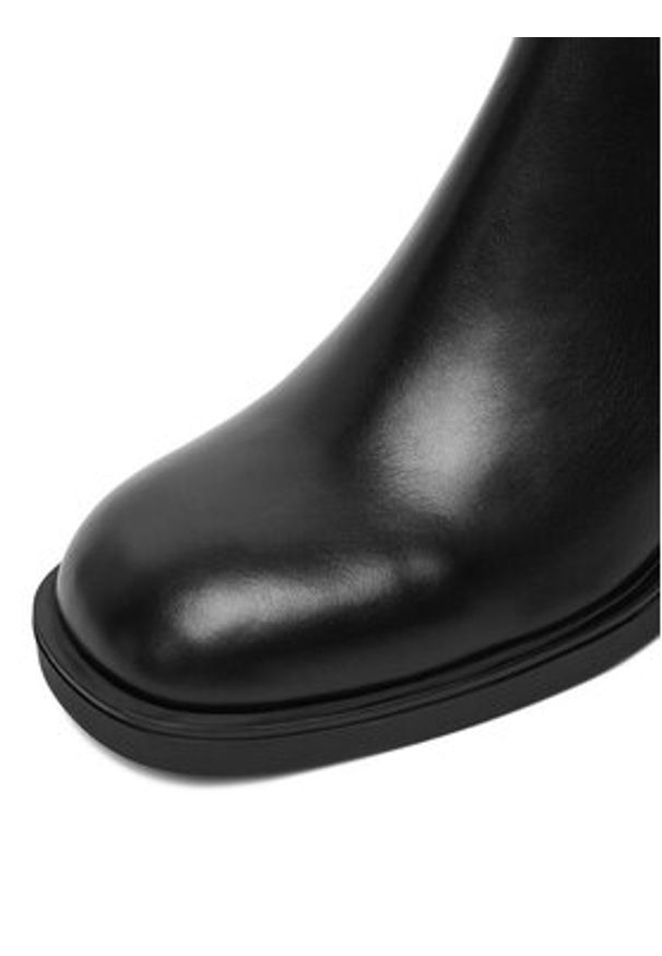 Gino Rossi Botki CEO- CLOE-KAS4768 Czarny. Kolor: czarny. Materiał: skóra