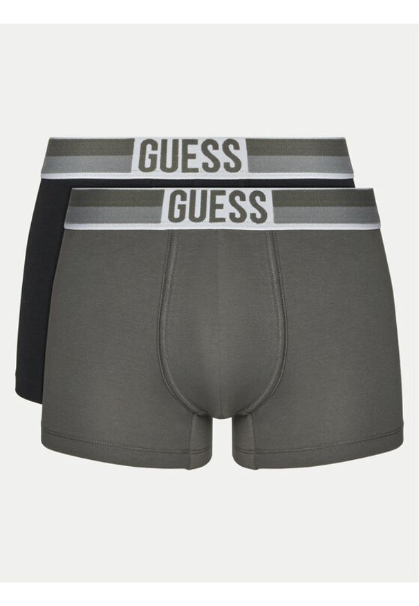 Guess Komplet 2 par bokserek U5RG64 KCD31 Szary. Kolor: szary. Materiał: bawełna