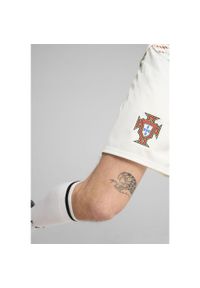 Puma - Męskie szorty Portugalia 2025 PUMA White Black. Kolor: biały, wielokolorowy, czarny