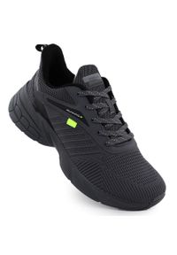 Półbuty sportowe męskie szare Atletico VB17566. Okazja: na co dzień. Kolor: szary. Materiał: tkanina. Sport: turystyka piesza #1