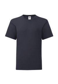 FRUIT OF THE LOOM - Koszulka Dziecięca Iconic 150 Plain T-shirt. Kolor: szary