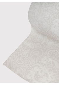 Pako Lorente - PAKO LORENTE – Jedwabna beżowa poszetka we wzór. Kolor: beżowy. Materiał: jedwab #2