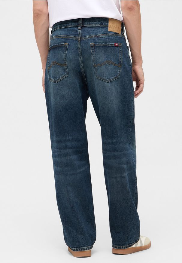 Męskie Spodnie jeansowe Mustang Style Vermont Loose Denim Blue 1016823 5000 873