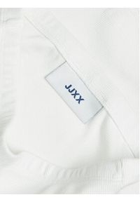 JJXX Top Fiona 12234188 Biały Slim Fit. Kolor: biały
