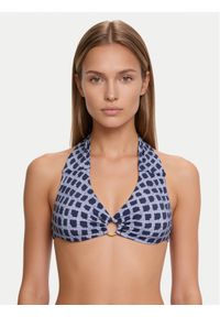 Seafolly Góra od bikini Marseille 31554MF301 Granatowy. Kolor: niebieski. Materiał: syntetyk #1