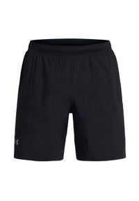 Spodenki do biegania męskie Under Armour Launch 7". Kolor: czarny. Sport: bieganie #1