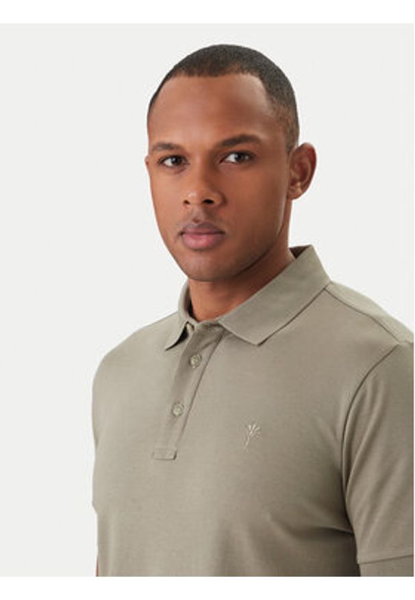 JOOP! Polo Primo 30046975 Zielony Modern Fit. Typ kołnierza: polo. Kolor: zielony. Materiał: bawełna