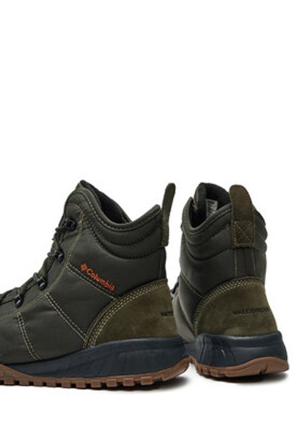 columbia - Columbia Śniegowce Fairbanks Omni-Heat 2100831 Zielony. Kolor: zielony. Materiał: materiał