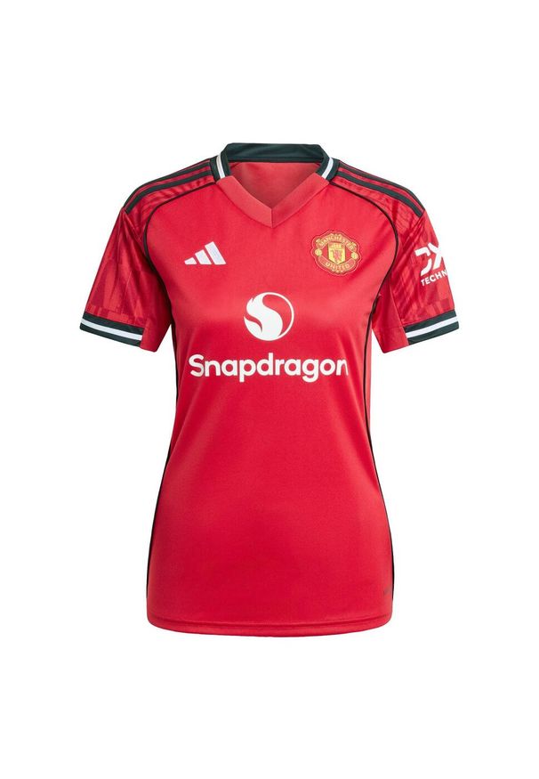 Adidas - Koszulka Manchester United 25/26 Home. Kolor: czerwony. Sport: piłka nożna