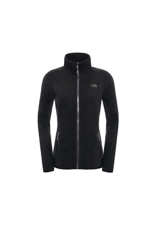 Polar turystyczny damski The North Face W 100 Glacier. Kolor: czarny. Materiał: polar. Sport: turystyka piesza