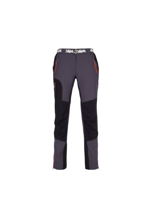 Spodnie trekkingowe Extendo LT damskie Milo Atero Lady. Kolor: szary. Materiał: tkanina. Sezon: lato. Sport: turystyka piesza