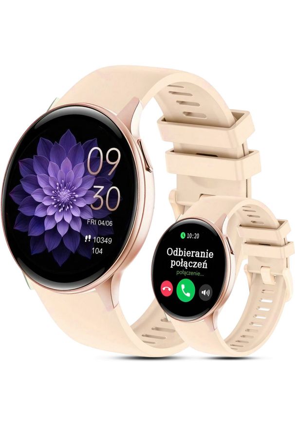 Smartwatch Rubicon Zegarek SMARTWATCH damski Rubicon ROZMOWY BLUETOOTH CIŚNIENIE STRES. Rodzaj zegarka: smartwatch