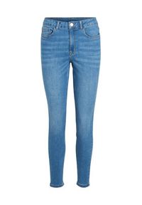 Vila Jeansy Sarah 14084766 Niebieski Skinny Fit. Kolor: niebieski #6