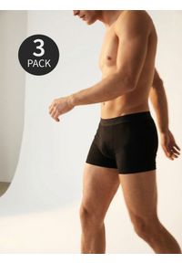 Sinsay - Bokserki long 3 pack - czarny. Kolor: czarny #1