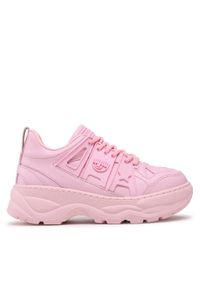 Chiara Ferragni Sneakersy CF3100-012 Różowy. Kolor: różowy. Materiał: skóra #1