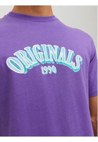Jack & Jones - Jack&Jones T-Shirt Euphori 12232256 Fioletowy Standard Fit. Kolor: fioletowy. Materiał: bawełna #4