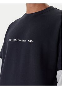 Quiksilver Bluza Openbar Crew EQYFT05154 Czarny Oversize. Kolor: czarny. Materiał: bawełna #4