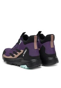 Adidas - adidas Trekkingi Terrex Anylander Mid Rain.Rdy JQ9966 Fioletowy. Kolor: fioletowy. Materiał: materiał #3