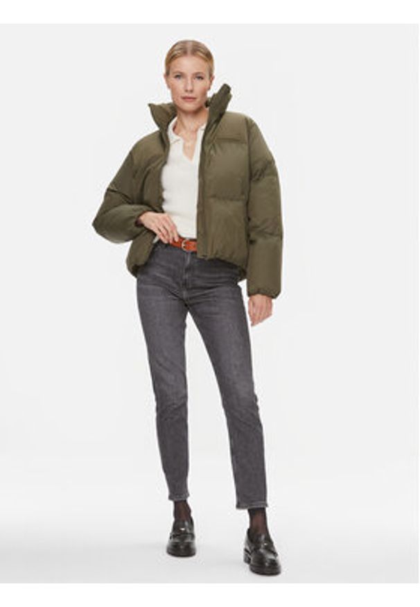 TOMMY HILFIGER - Tommy Hilfiger Kurtka zimowa New York WW0WW39748 Zielony Relaxed Fit. Kolor: zielony. Materiał: syntetyk. Sezon: zima