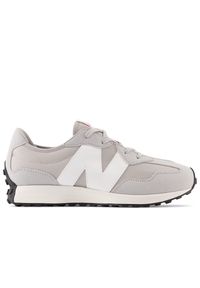 Buty New Balance GS327CGW - szare. Okazja: na co dzień. Kolor: szary. Materiał: syntetyk, guma, materiał. Szerokość cholewki: normalna. Sezon: lato