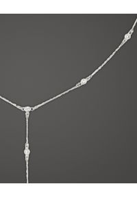 SIN BY MANNEI - Srebrny Naszyjnik Rosary. Materiał: srebrne. Kolor: srebrny. Kamień szlachetny: cyrkonia #2
