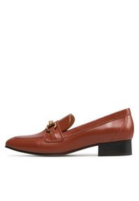 Gino Rossi - GINO ROSSI Loafersy 81200 Brązowy. Kolor: brązowy. Materiał: skóra #8