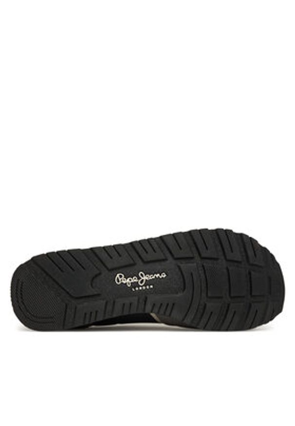 Pepe Jeans Sneakersy Brit Prints M PMS400002 Szary. Kolor: szary. Materiał: materiał