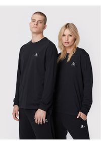 Converse Longsleeve Unisex Go-To 10023872-A02 Czarny Standard Fit. Kolor: czarny. Materiał: bawełna. Długość rękawa: długi rękaw #1