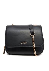 Liu Jo Torebka Ecs Xs Crossbody AA5220 E0015 Czarny. Kolor: czarny. Materiał: skórzane