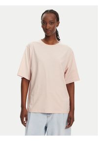 BOSS T-Shirt C_Enis 50523256 Różowy Oversize. Kolor: różowy. Materiał: bawełna