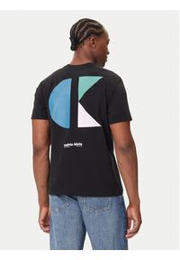 Calvin Klein Jeans T-Shirt Bauhaus Logo LV04RC827G Czarny Regular Fit. Kolor: czarny. Materiał: bawełna #4