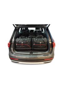 KJUST - Torby Do Bagażnika Seat Tarraco 2018-2024 5Szt Kjust. Kolor: czarny. Styl: sportowy #1