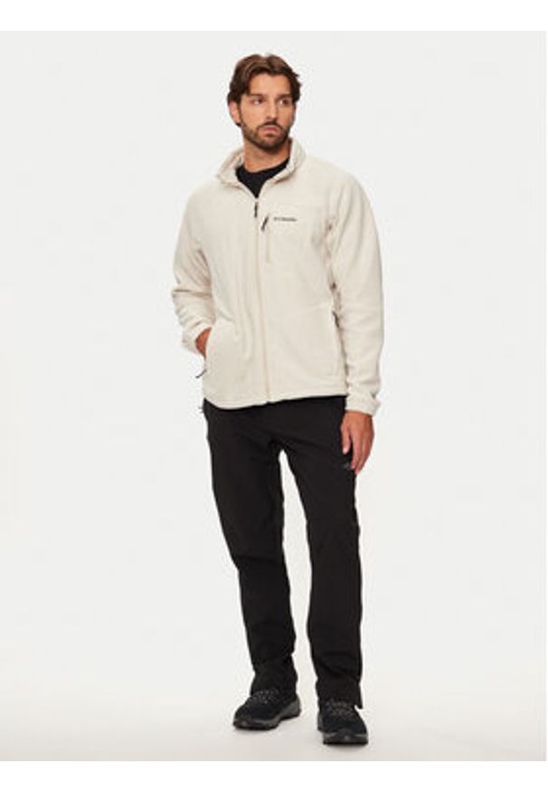 columbia - Columbia Polar Fast Trek™ II 1420421 Beżowy Regular Fit. Kolor: beżowy. Materiał: syntetyk